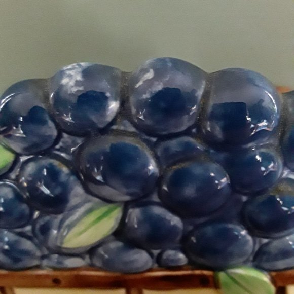 Vintage Andrea West Hand Decorated Ceramic Planter - Picture 2 of 6